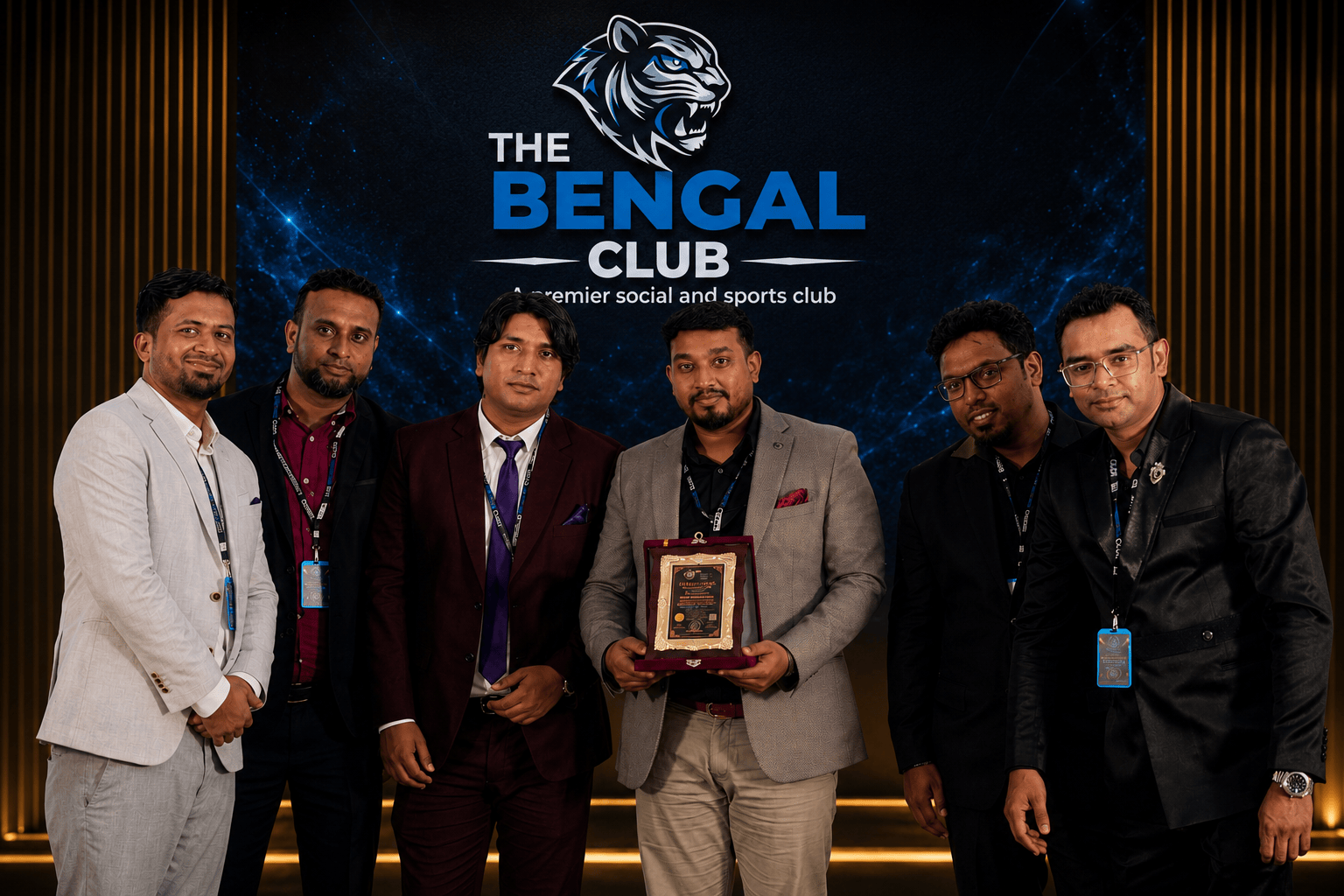 Award giving ceremony